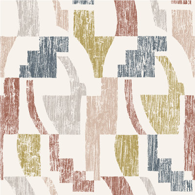 Sarda Peel & Stick Geometric Roll