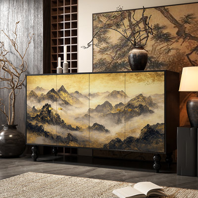 Chinese-style high-end vintage sideboard