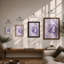Purple Geometry Minimalist - Print-1653763888-1653763902