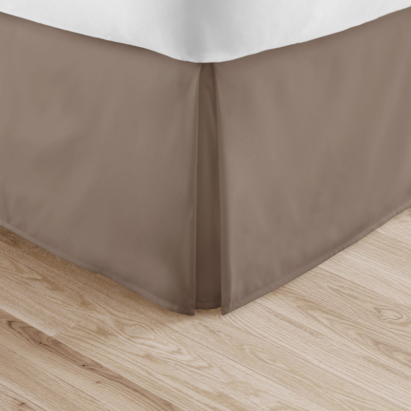 Jupe de lit Becky Cameron™ de 14 po, Taupe, Grand