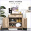 Buffet moderne avec rangement pour le salon-105892080
