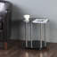 Markesan Glass Top End Table