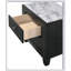 Table de chevet contemporaine 1 pièce 2 tiroirs
