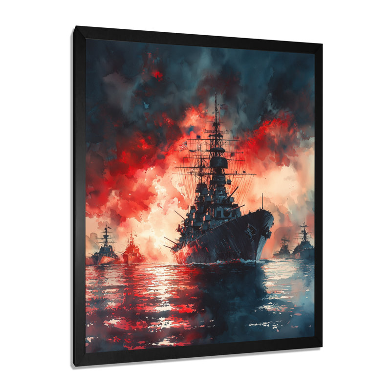 Alondria - paysages, reproduction d'art sur toile, H 20 po x l 12 po, Reproduction encadrée d'une seule photo, Noir