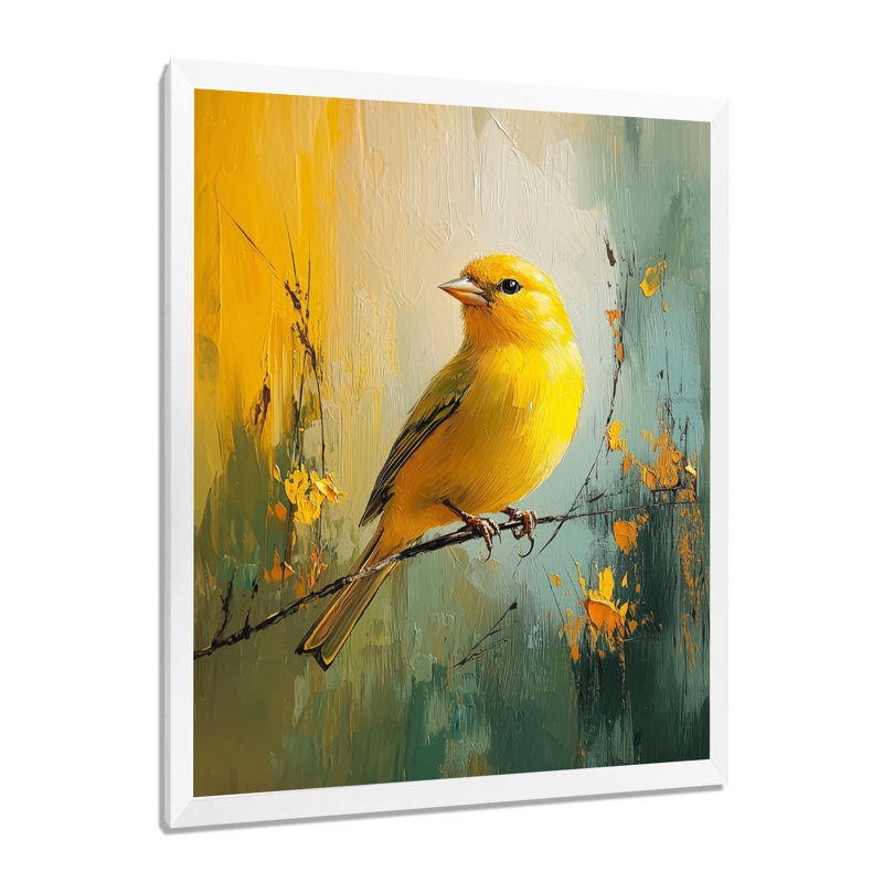 Cochran - Animals Canvas Prints, 44" H x 34" W, Single Picture Framed Print, White