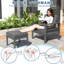 Aluminum Patio Furniture Set With Waterproof Cover-201318972