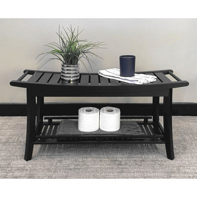 Talreja Solid Wood Spa Style Bench