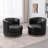 Genuine Leather Barrel Chair(Set Of 2)-673869884
