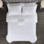 Ensembles de literie de qualité supérieure, style hôtel en satin de coton 500tc pour la maison