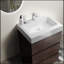 Meuble-lavabo autoportant de 24 po avec évier, grande vasque de rangement Priama pour salle de bain moderne, lavabo une pièce sans drain et robinet, pré-assemblé-1965647591-1965647588