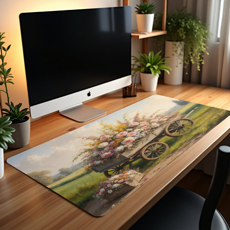 Polyester Desk Pad, 23.6x13.8