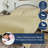 Delara GOTS Certified 100% Organic Cotton Sateen Duvet Cover Set, 400TC, Long Staple, Soft & Breathable-526673867-526673873