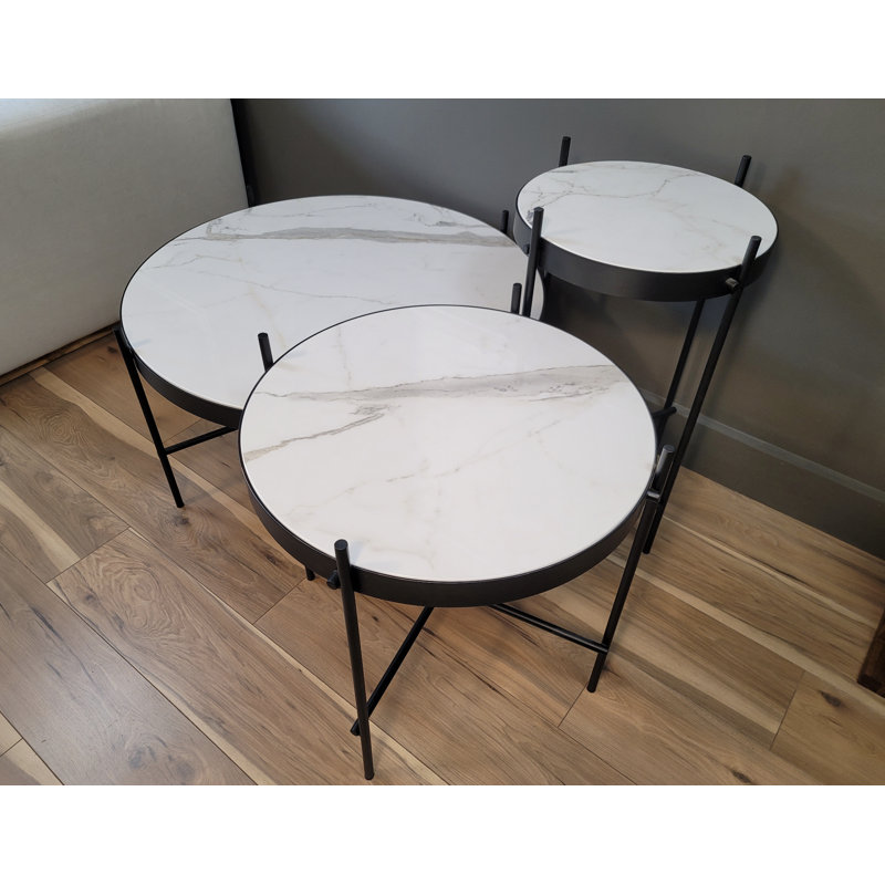 Stone Top Nesting Tables