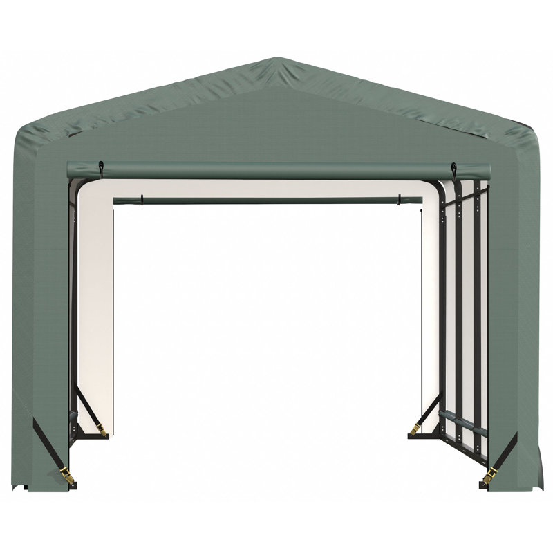 ShelterTube Wind and Snow-Load Rated Garage, Green