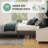 Upholstered Platform Bed Frame With Tufted Fabric Adjustable Headboard, No Box Spring Needed-106775798-106775792