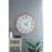 D32.3" Grant Oversized Wall Clock with Fir Wood Frame