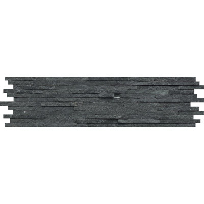 Slate Crmg Cream Gold 6 in. x 24 in. Flamed Quartzite Wall Tile (6.99 sq. ft./Case)