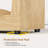 63-Inch Console Table With Storage Space-1793266486