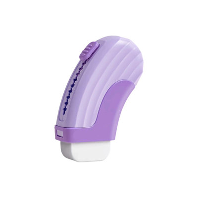 rubber eraser Curved Retractable Push Eraser Non-slide Slide Lock Shape TPE Pencil Eraser For Student Writing