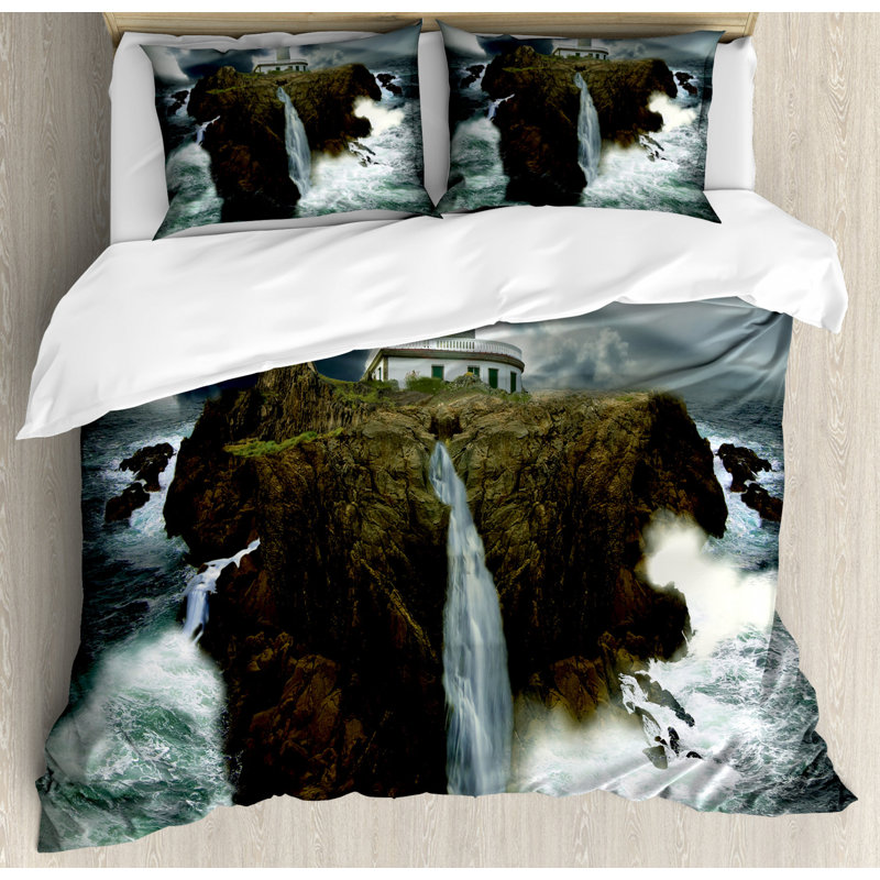 Coastal Polyester Duvet Cover
