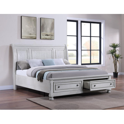 White Queen Bed