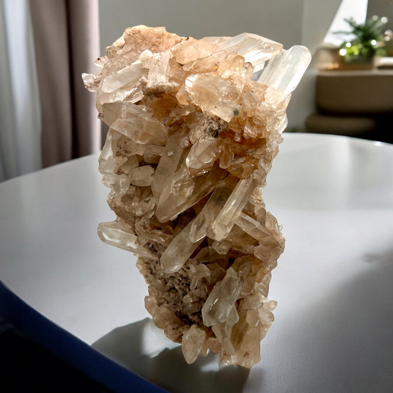 Quartz Catharine rose de l'Himalaya - Pièce centrale