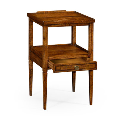 Casually Country Solid Wood End Table