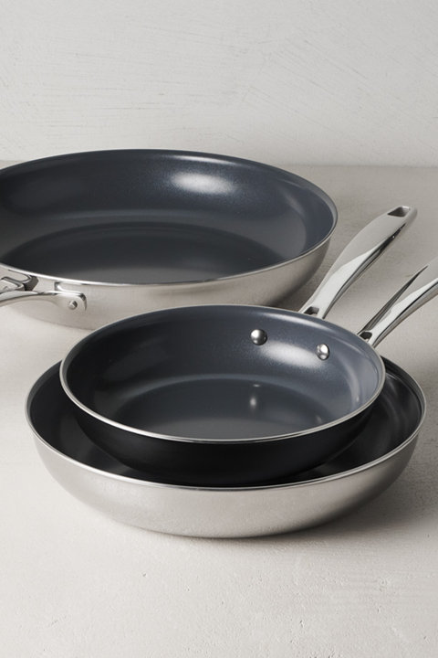 Shop Stainless Steel Fry Pans