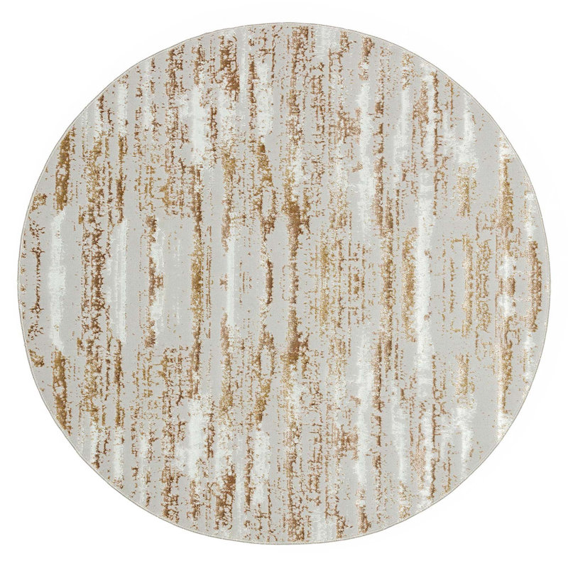 Washable Woven Area/Round Rug