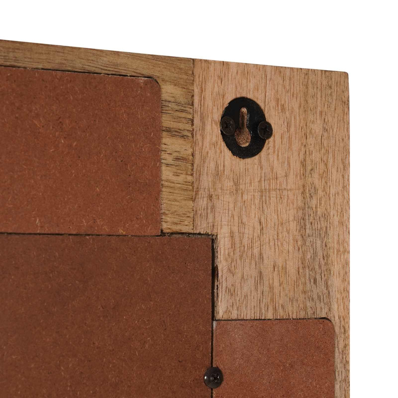 Solid Wood Rectangle Mirror