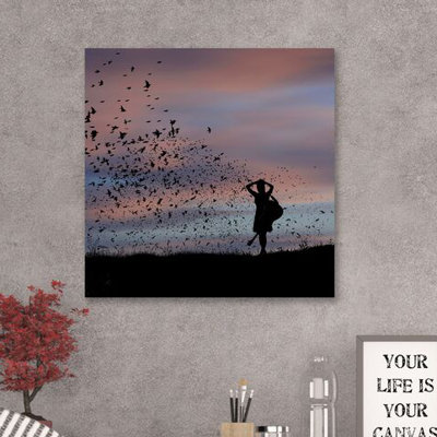 Inspiration Takes Flight by Dominic Liam - Wrapped Canvas Print