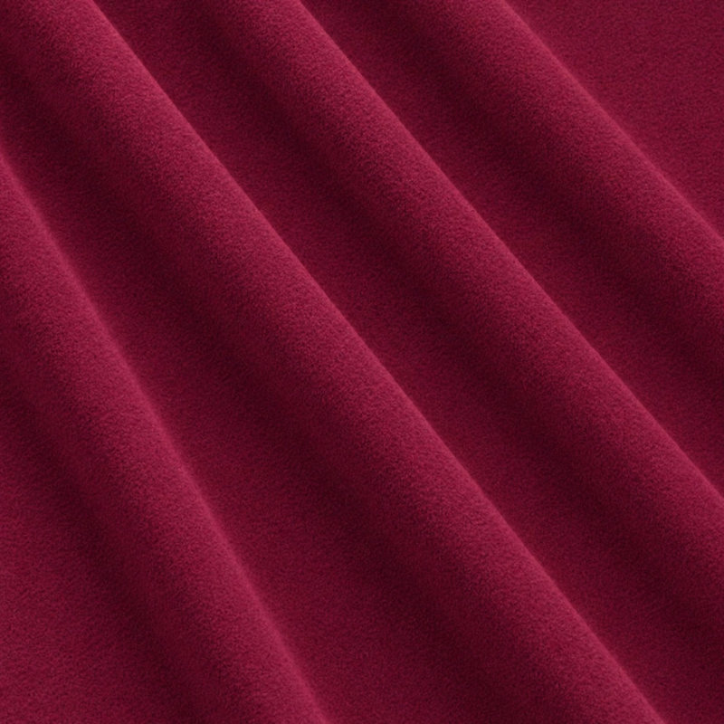 Shiny Solid Velvet | Gian Fabric, Wine