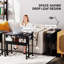 Bureau d'ordinateur portable pliable avec sac de rangement et tablette pour les petits espaces et le bureau personnel