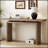 Stylish Ash Veneer Console Table with Smart Design for Various Rooms-1453404170