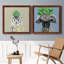 «Playful Nature», ensemble de 2 peintures sur toile encadrées-937443751-937443768