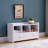 Entryway Shoe Bench With Three Shelves And Storage Drawer-147295287