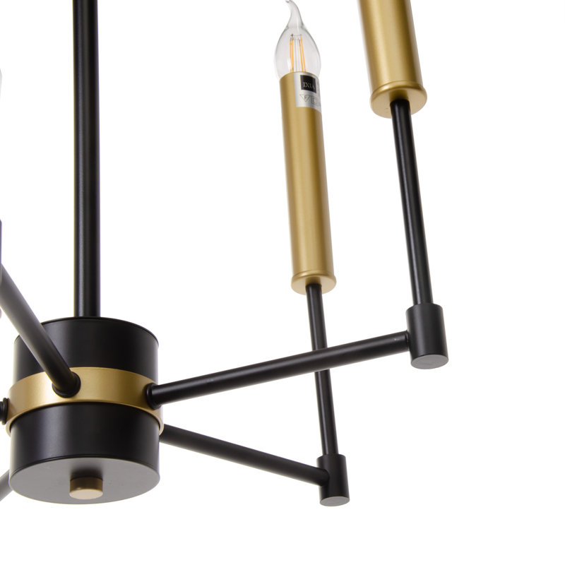 Mcelwain 5 - Light Candle Style Chandelier