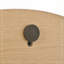 Ensemble de tables basses avec porte tambour coulissante, table de bout ronde cannelée avec rangement-1100487183