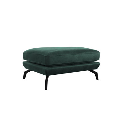 Unic 90cm Wide Velvet Rectangle Solid Colour Footstool Ottoman