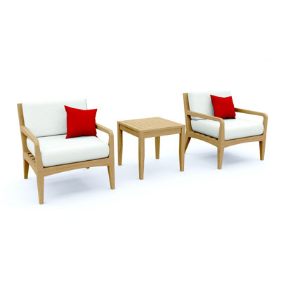Noida Outdoor 3 - Piece Conversation Set