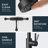 FURUISI Pull Out Single Handle Kitchen Faucet with Soap Dispenser-95197683
