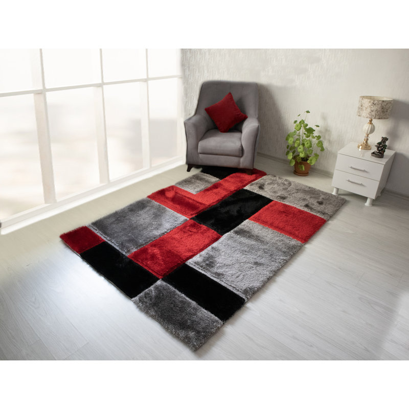 Patchwork Rug, Rectangle 5' x 7'