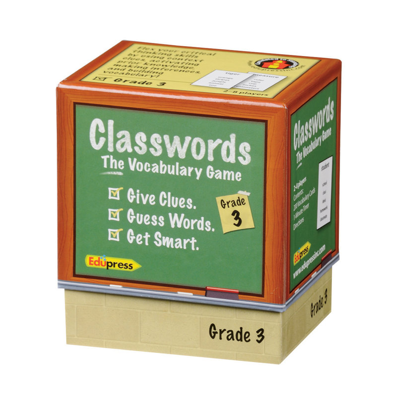 Grade de vocabulaire 3 classwords