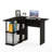 41.14'' W L-Shaped Computer Desk with Bookshelf-699126449