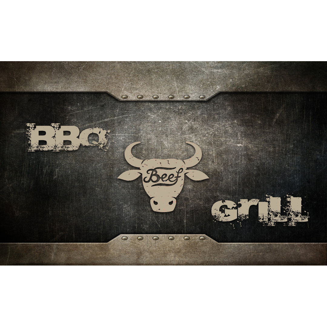 BBQ-Grillmatte Stier