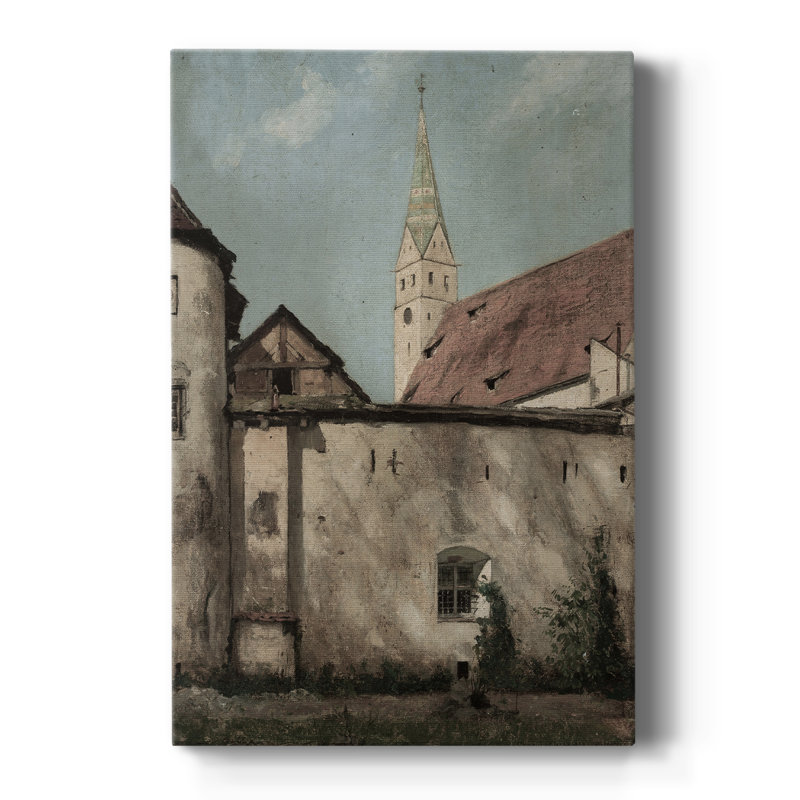 Paysage rétro CXC III - galerie Cavas, H 27 po x l 18 po