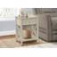 Table d'appoint, table de bout, table d'appoint, 2 niveaux, chambre à coucher, table de chevet, lampe, tiroir de rangement, placage, transitionnel-2062261278