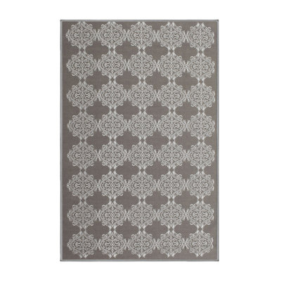 Tapis gris zone contemporaine