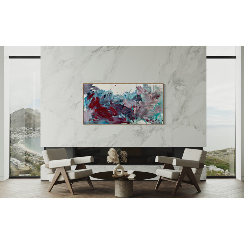 Dragon by Fanyu Lin - 3 Piece Wrapped Canvas Panoramic Painting