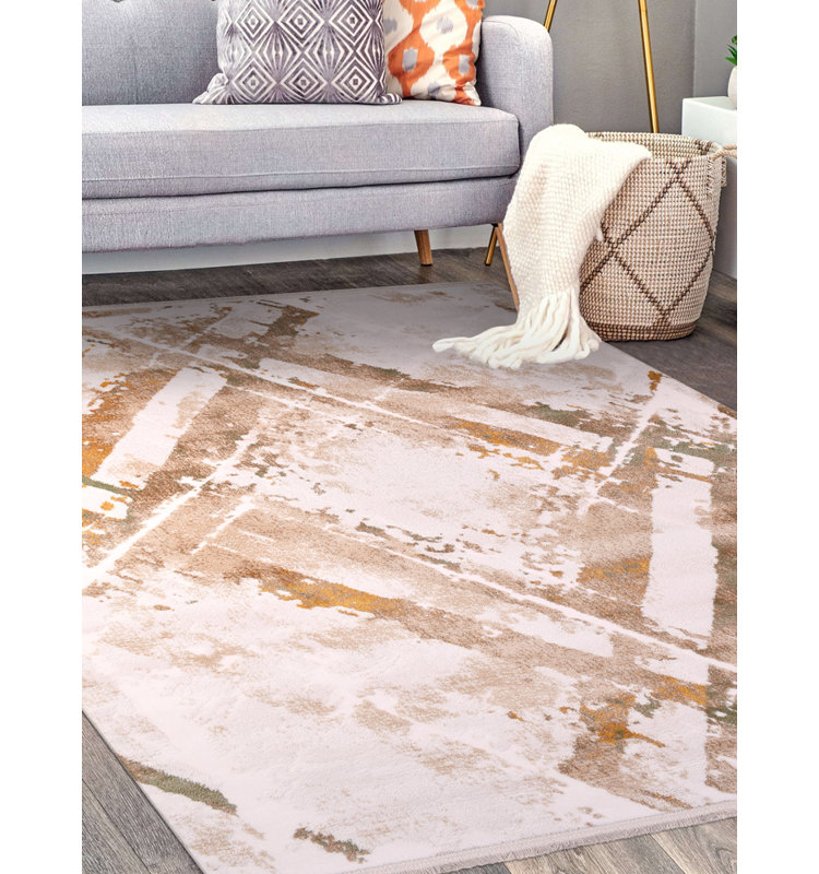 Reinier Rectangle Geometric Indoor / Outdoor Area Rug, Rectangle 160 x 235cm